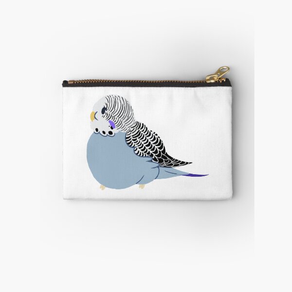 Item preview, Fatty blue budgie designed and sold by Theco-colover.
