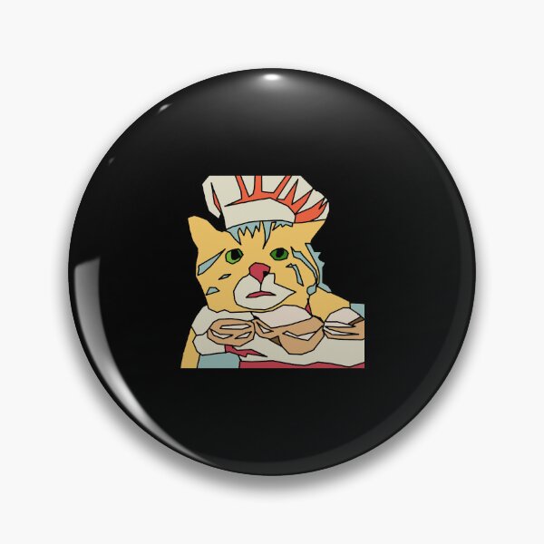 Item preview, cat making biscuits with chef hat designed and sold by haitran6382.