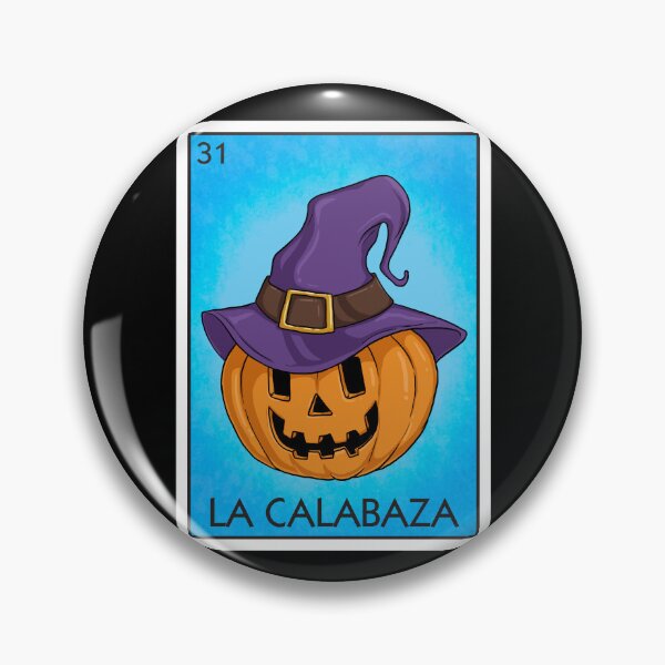 Item preview, La Calabaza Pumpkin Card Mexican Lottery Card La Calabaza Gear designed and sold by DynamicDesign.