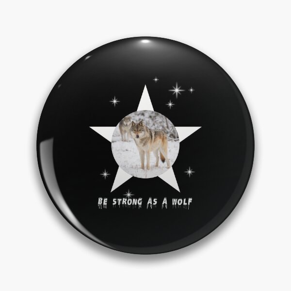 Item preview,  Be Strong As A Wolf Ice designed and sold by fatydesignspace.