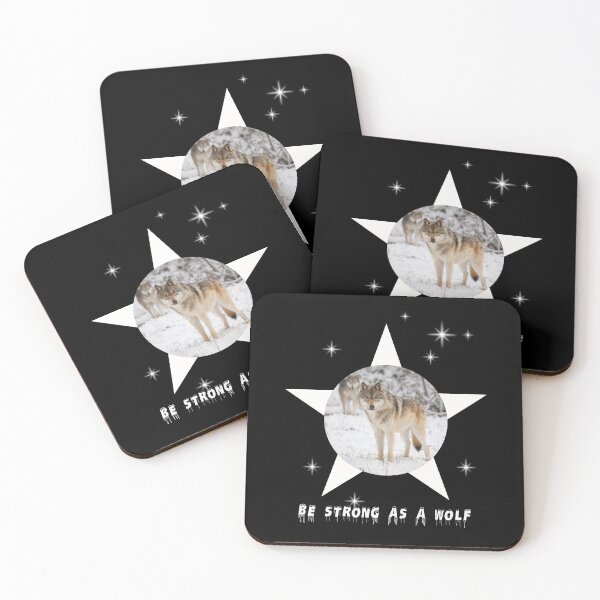 Item preview,  Be Strong As A Wolf Ice designed and sold by fatydesignspace.
