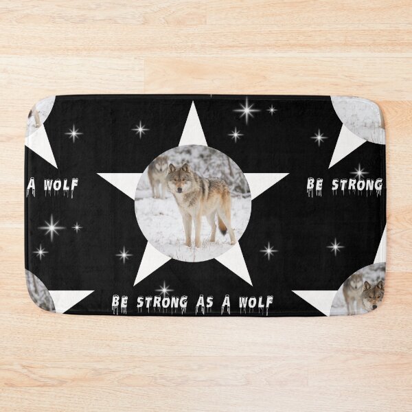 Item preview,  Be Strong As A Wolf Ice designed and sold by fatydesignspace.