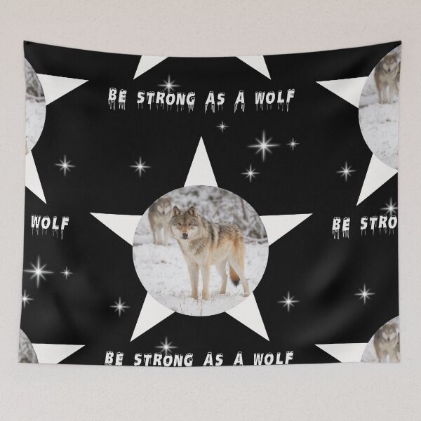 Item preview,  Be Strong As A Wolf Ice designed and sold by fatydesignspace.