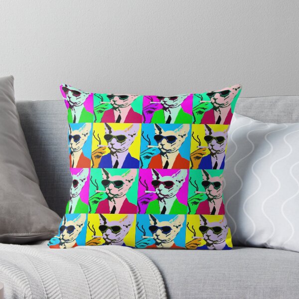 Artikelvorschau, Pop-Art-Sphynx-Katze entworfen und verkauft von PVSKI.