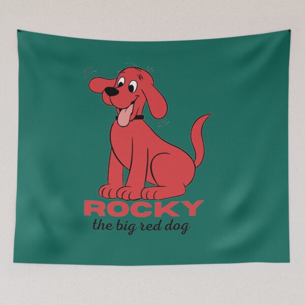 Item preview, RockyThe Big Red Dog   designed and sold by SilasBrownShop.