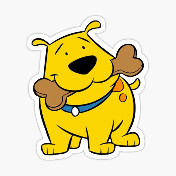 "TBone Lewis Clifford the big red dog " Sticker for Sale by