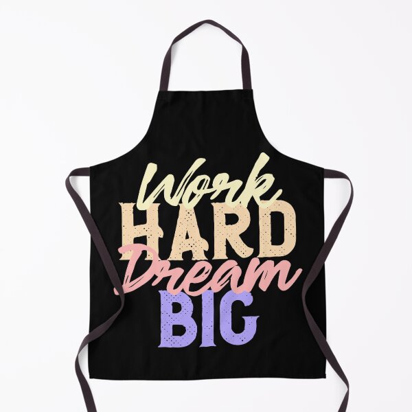 Item preview, Work Hard Dream Big Inspirational Quote Design designed and sold by Palteeshop.