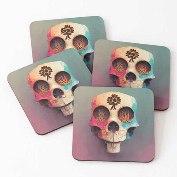 Item preview, Boho Floral Skull A designed and sold by Laegion.