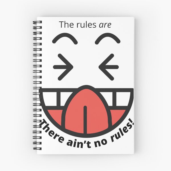 Item preview, The rules are .. There ain’t no rules!  designed and sold by HerartbyHer.