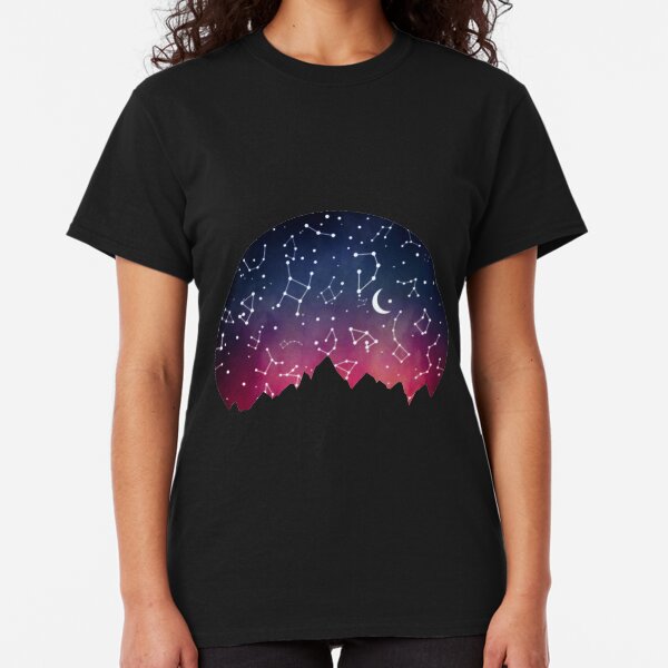A Stargazing Sunset Classic T-Shirt