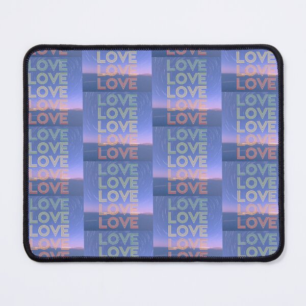 Item preview, love,repeatedly Lettering,stars in the night sky,pastel colored painting,violet,,Shooting star designed and sold by zzzozzo.