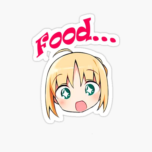 Fate Saber Sticker Sticker
