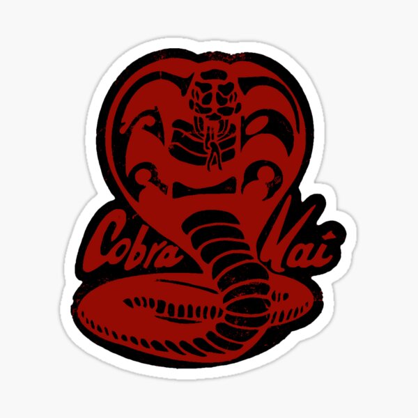 Cobra Kai Black & Red Version Cobra Kai Essential T-Shirt | Redbubble