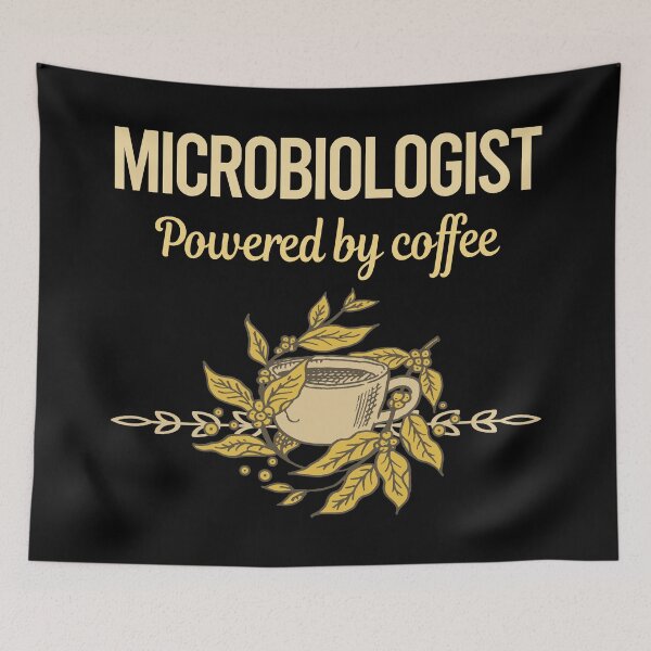 Item preview, Powered By Coffee Microbiologist designed and sold by toniabrendaom.