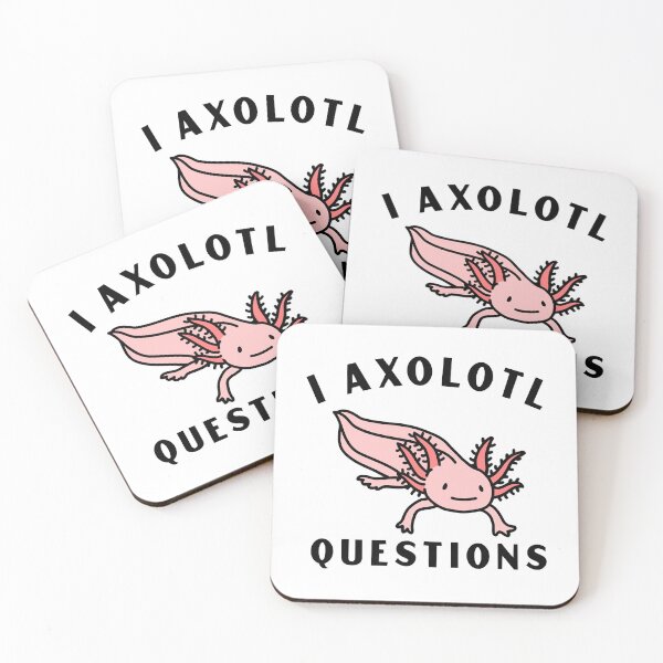 Item preview, I Axolotl Questions Cute Retro Fish Gift For Kids designed and sold by MyGlorious.
