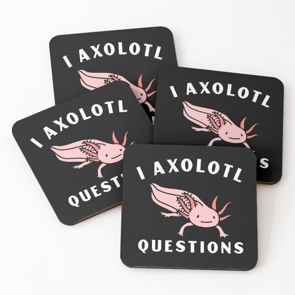 Item preview, I Axolotl Questions Lover Funny Gift For Kids designed and sold by MyGlorious.
