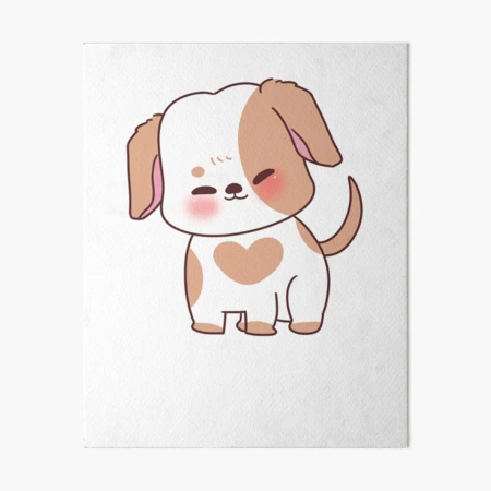 Easy step-by-step cute puppy drawing - Craft-Mart