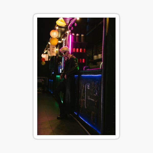 Night city Neons Sticker