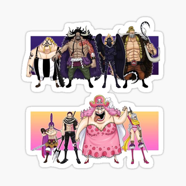 One Piece Big Mom Pirates Sticker for Sale by ShonnaWener