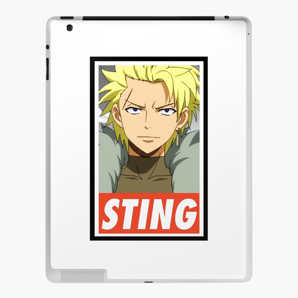 Fairy Tail Sting Ipad Case Skin By Wubbadubb Redbubble