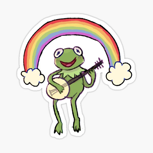 Item preview, Rainbow Kermit designed and sold by MyGlorious.