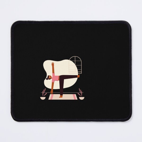 Item preview, half moon yoga pose                       Classic  designed and sold by thickegekasl.