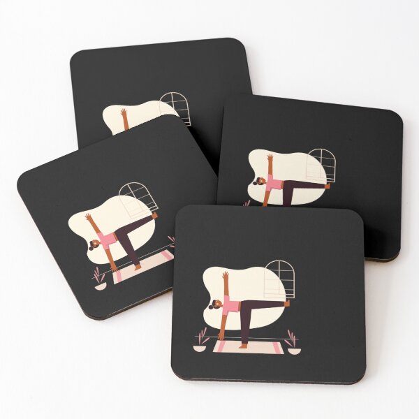 Item preview, half moon yoga pose                       Classic  designed and sold by thickegekasl.