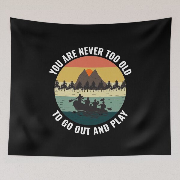 Item preview, Vintage Retro Rafting Rafter Ride River Paddle Gift designed and sold by TastefulTees.