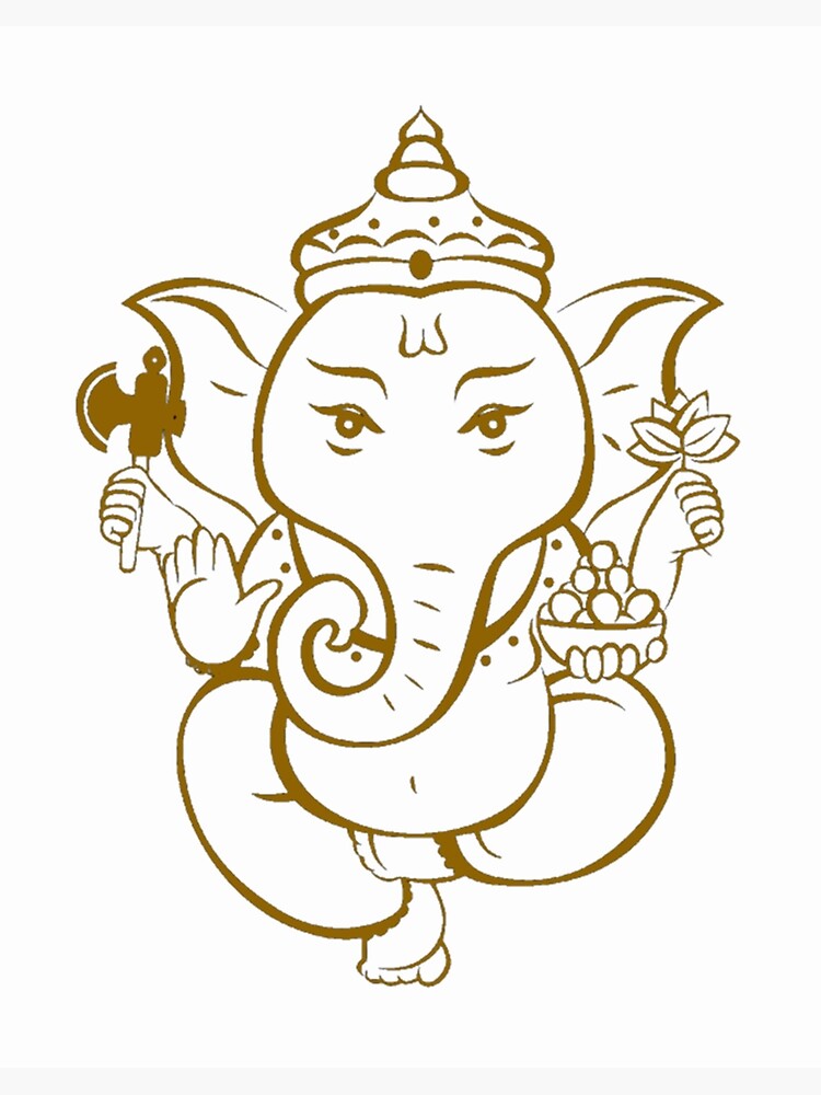 Lord Ganesha Drawing Easy (Part - 1) | Ganesh Drawing | Ganesh Chaturthi  Drawing - YouTube