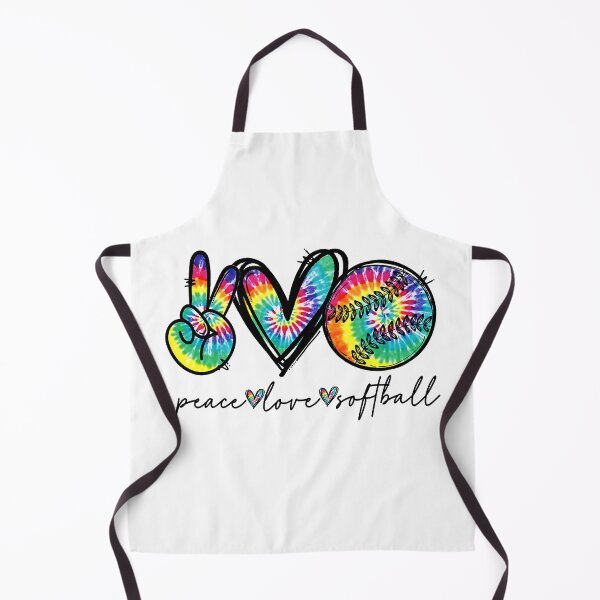 Item preview, Peace Love Softball Tie Dye Cute Softball Lovers designed and sold by MichelSorour.
