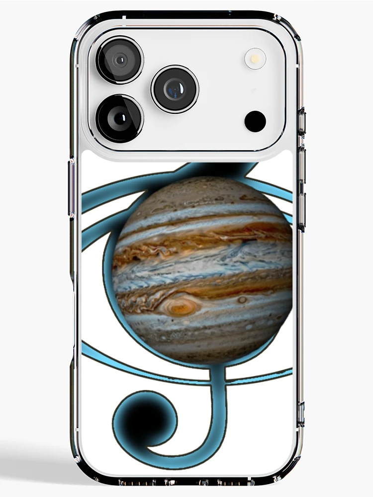 Aperçu 1 sur 5. Coque iPhone avec l'œuvre Jupiter créée et vendue par Ramanefer.