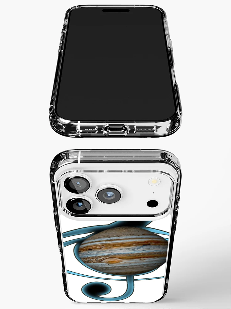 Aperçu 3 sur 5. Coque iPhone avec l'œuvre Jupiter créée et vendue par Ramanefer.