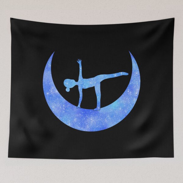 Item preview, Half Moon Yoga Pose                     Classic  designed and sold by thickegekasl.
