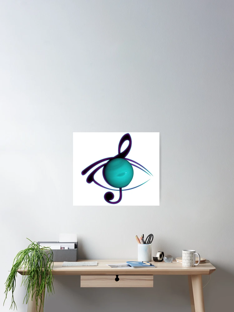 Imagen 2 de 3, Póster con la obra Urano, diseñada y vendida por Ramanefer.