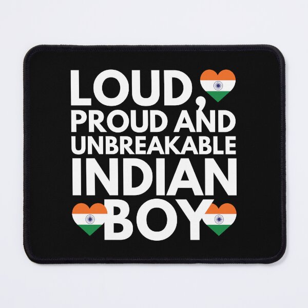 Item preview, I am Indian Boy Loud, Proud and Unbreakable designed and sold by HelloFromAja.