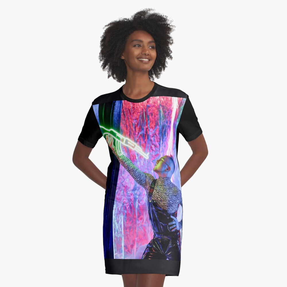 Item preview, Graphic T-Shirt Dress designed and sold by BienThings.