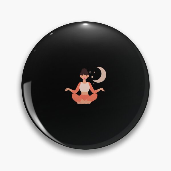 Item preview, half moon yoga pose                   Classic  designed and sold by thickegekasl.