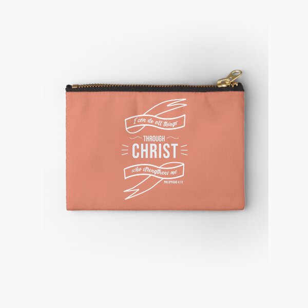 Item preview, Philippians 4:13 T-shirt, I Can Do All Things Through Christ, Gospel Tee designed and sold by PraiseMovers.