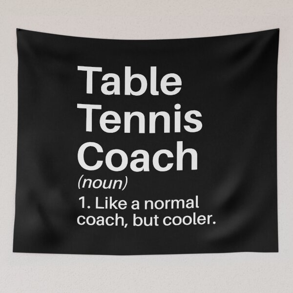 Item preview, Table Tennis Coach Funny Definition: Table Tennis Coach Gift - Table Tennis Player designed and sold by Adexyl.