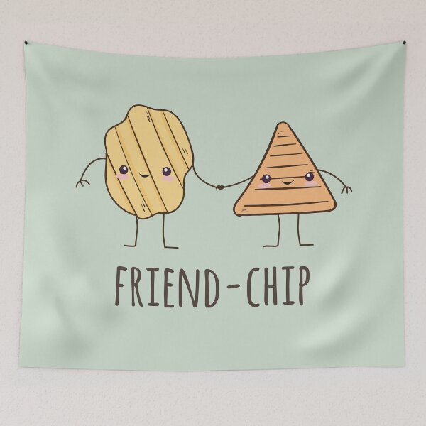 Item preview, Funny Friend-chip potato chips designed and sold by Rott515.