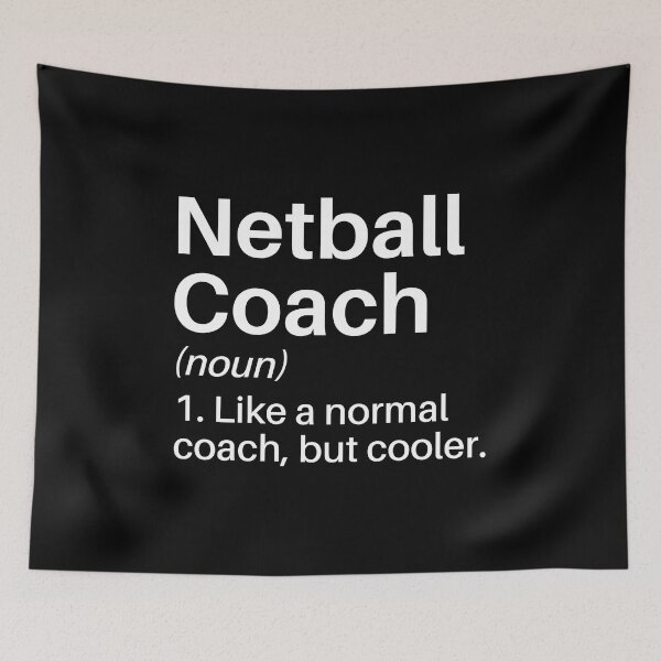 Item preview, Netball Coach Funny Definition: Netball Coach Gift - Netball Player designed and sold by Adexyl.
