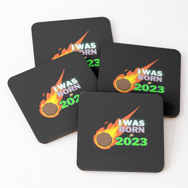 Item preview, I was born in 2023 sticker, t-shrits and another. designed and sold by pookamon14.