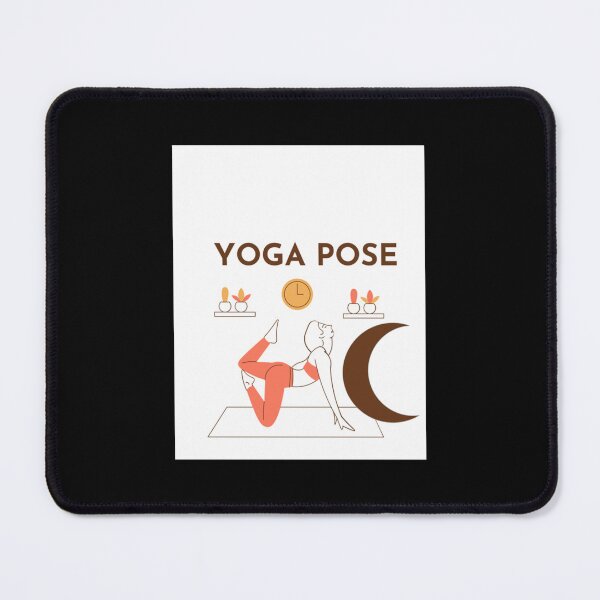 Item preview, Half Moon Yoga Pose Classic designed and sold by thickegekasl.