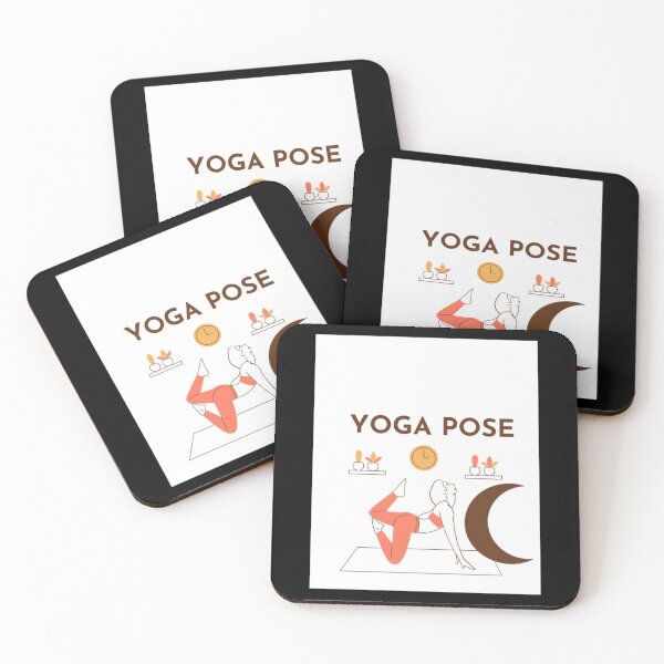 Item preview, Half Moon Yoga Pose                Classic  designed and sold by thickegekasl.