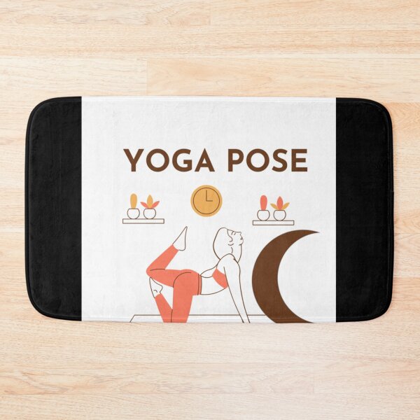 Item preview, Half Moon Yoga Pose                Classic  designed and sold by thickegekasl.
