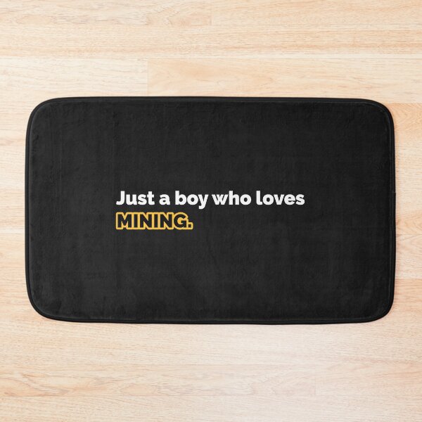 Item preview, just a boy who loves mining designed and sold by Mqyou.