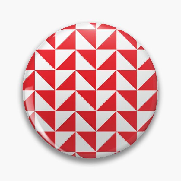 Item preview, Red and White Triangle Pattern designed and sold by rsty11.