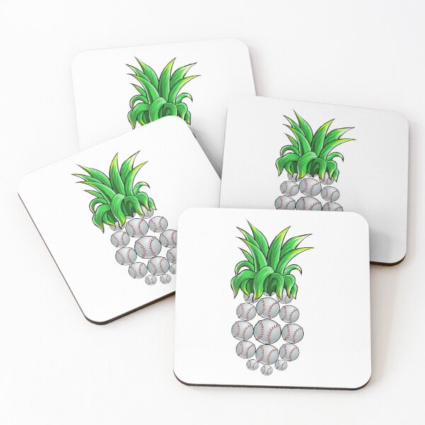 Item preview, Pineapple Baseball Hawaiian Aloha Beach Hawaii designed and sold by MichelSorour.