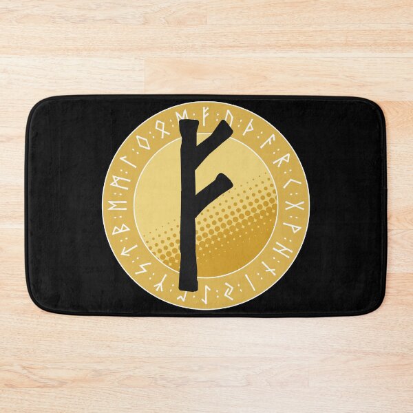 Item preview, Viking Runes and Runic Symbols - Fehu (Wealth) designed and sold by iscaStudioArt.