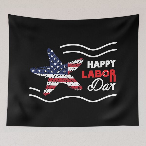 Item preview, Labor Day 05BK designed and sold by Cushy Digital.